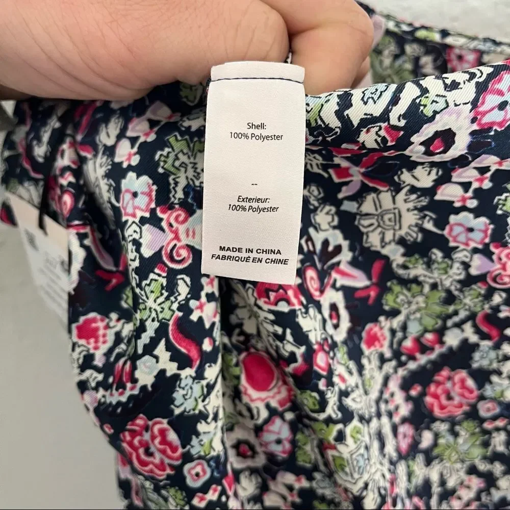 Cinq A Sept Finnley Party Floral Powder Blue Multi Jumpsuit - Picture 9 of 10